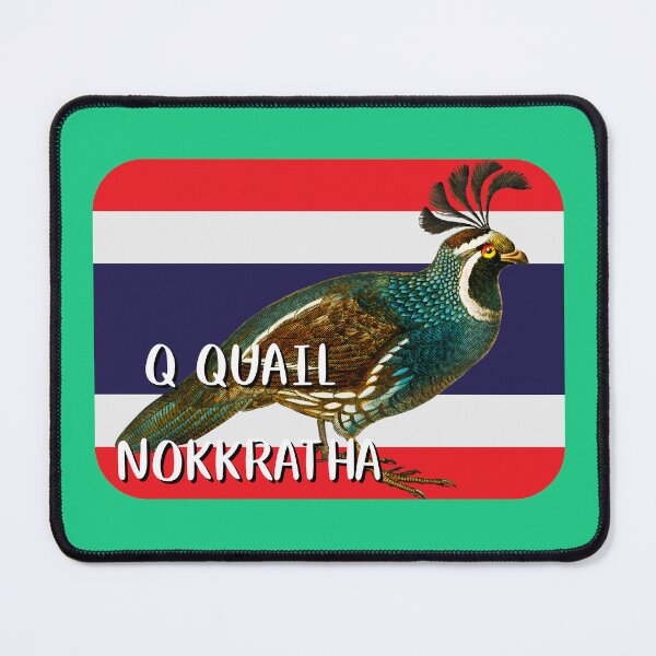 Item preview, Q quail nokkratha, english alphabet to thai translation  designed and sold by pookamon14.