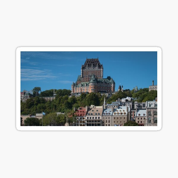 Chateau Frontenac Luxury Hotel In Quebec, Canada - Vintage Travel Advertising Poster 02 Greeting - Foto 9