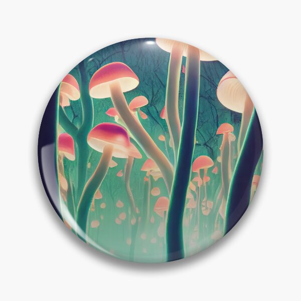 Artikelvorschau, psychedelischer Pilzwald entworfen und verkauft von mrlongfield.