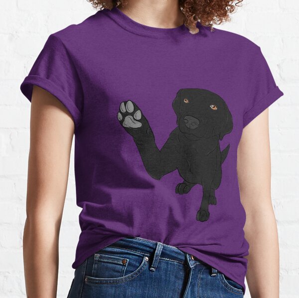Give me Paw - - Black Lab Classic T-Shirt