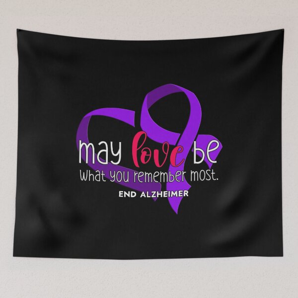 Item preview, End Alzheimers Tee, Love Remembers Alzheimers Awareness design designed and sold by Merchking1.