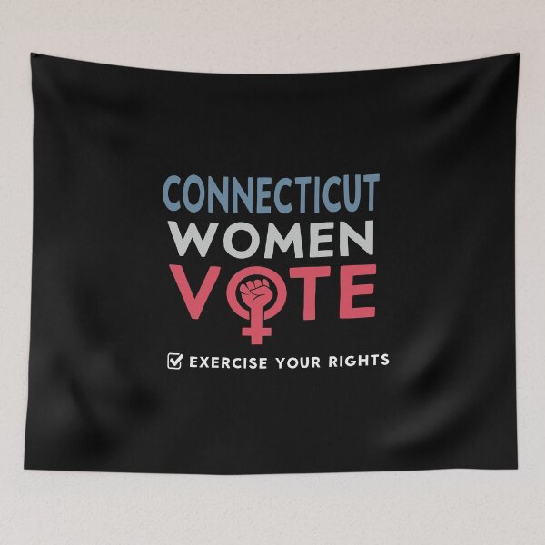 Item preview, Connecticut Women Vote Voter 2022 Election Feminist Women design designed and sold by Merchking1.