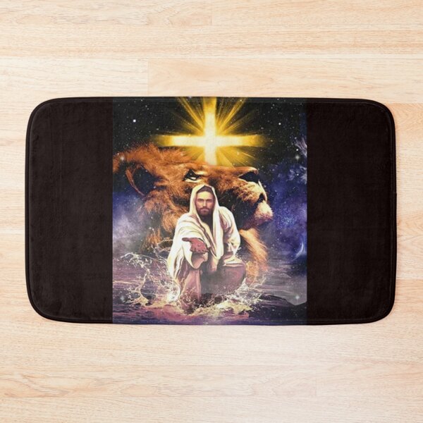 Item preview, Jesus the Lion and The Cross designed and sold by Rowena Jones.