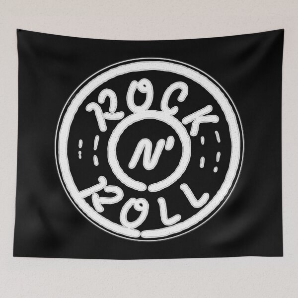Item preview, VINTAGE - ROCK N' ROLL Sign designed and sold by Gretchen Tiger.