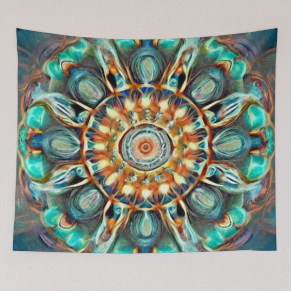 Item preview, Glass Jar Mandala designed and sold by darlene80184.