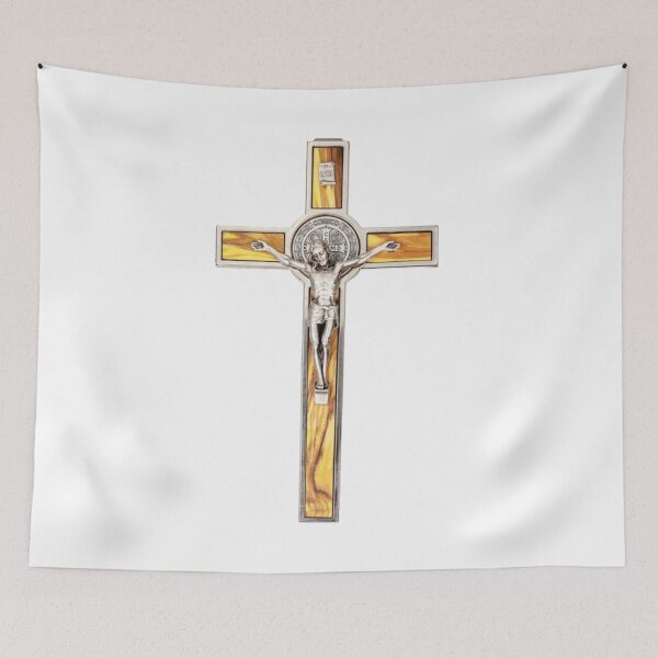 Item preview, Blonde Benedict Crucifix  designed and sold by DeusExMachina1.