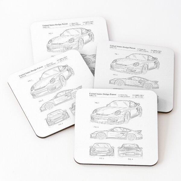 Item preview, Porsche 911 Patent - 911 Carrera Art - Black And White designed and sold by patentpress.