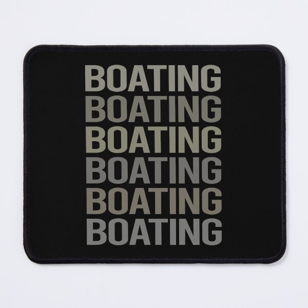 Item preview, Gray Text Art Boating designed and sold by StoreCalamity.