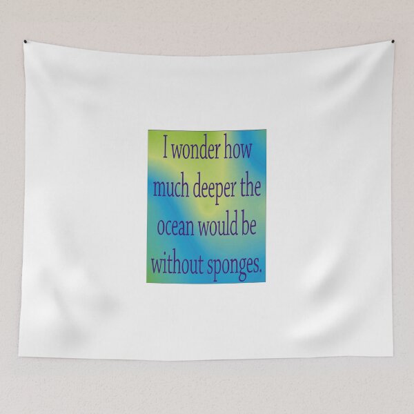 Item preview, I wonder how much deeper the ocean would be ... designed and sold by Ian McKenzie.