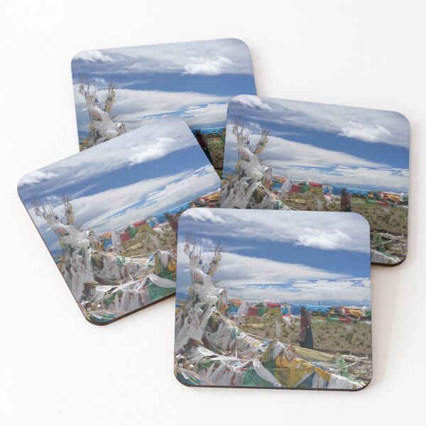 Item preview, Colorful Tibetan Buddhist Prayer Flags designed and sold by ColorandColor.
