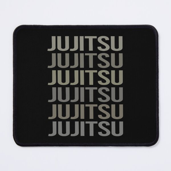 Item preview, Gray Text Art Jujitsu Ju Jitsu Jiujitsu Jiu Jitsu BJJ designed and sold by StoreCalamity.