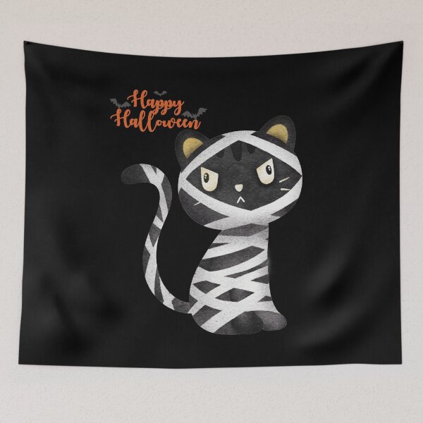 Item preview, Halloween Mummy Cat designed and sold by GearGirlNJ.