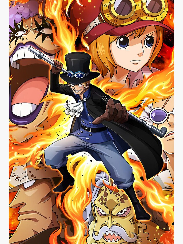 Impression rigide for Sale avec l'œuvre « One-Piece Anime