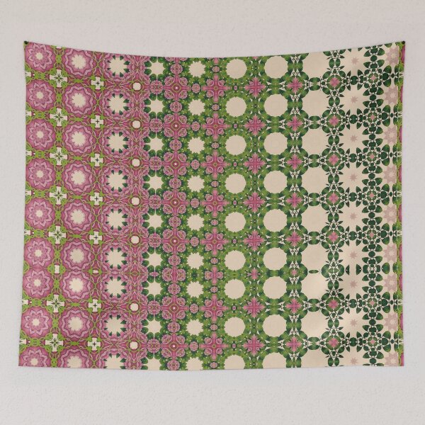 Item preview, Nostalgic Rose Floral Optical Illusion Pattern Vintage Style designed and sold by ArticLotusShop.