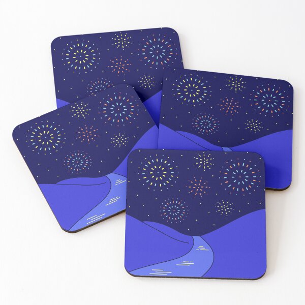 Item preview, Fireworks Lighting Up The Night Sky designed and sold by KandMe.