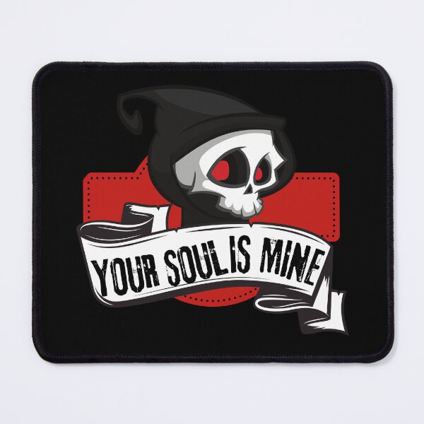 Item preview, Your soul is mine, funny reaper halloween designed and sold by reka88.