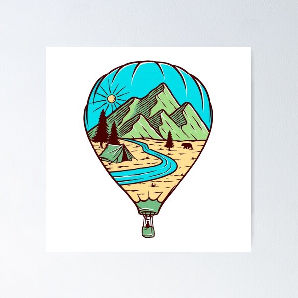 Item preview, mountain view designed and sold by HussamDesigner.