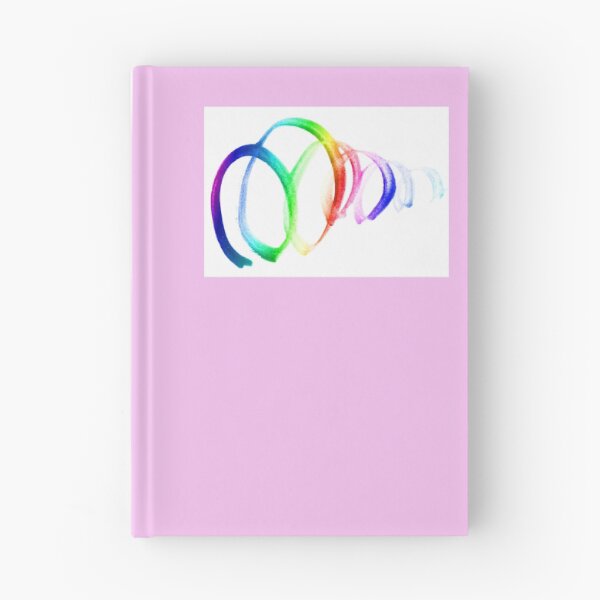 Item preview, Colorful watercolor spiral | rainbow watercolor abstract form designed and sold by lausn.