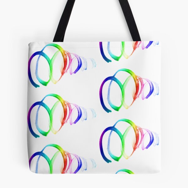 Item preview, Colorful watercolor spiral | rainbow watercolor abstract form designed and sold by lausn.