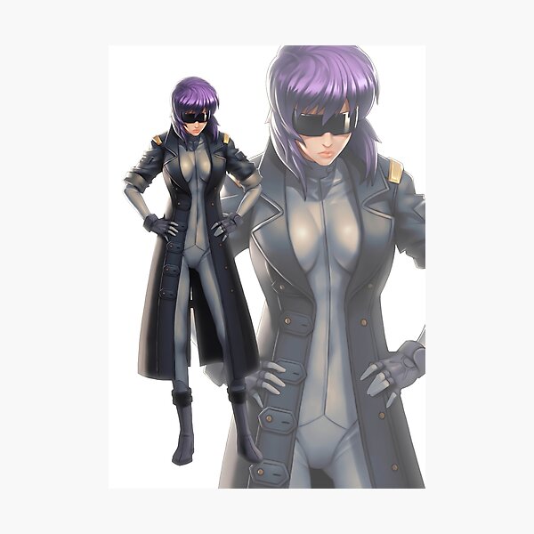 Artikelvorschau, Mokoto Kusanagi Ghost in der Shell-Zeichnung entworfen und verkauft von antioneart.