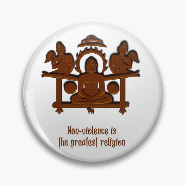 Item preview, Lord Mahaveer jainism quotes 5 designed and sold by Blue Bouy.
