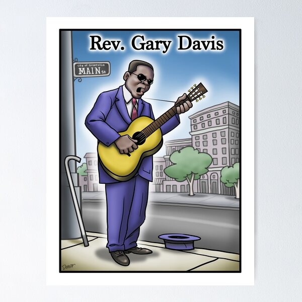 Item preview, Reverendo Gary Davis designed and sold by donar.