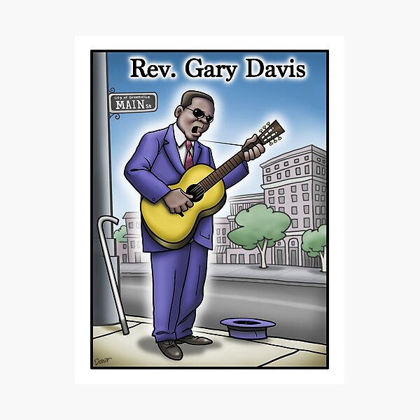 Item preview, Reverendo Gary Davis designed and sold by donar.