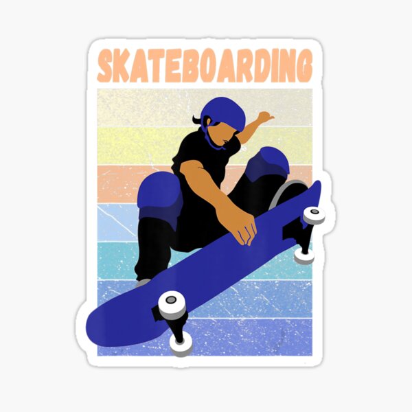  Santa Cruz Classic Logo Skateboard Sticker - large skate board  skating skateboarding : Sports & Outdoors