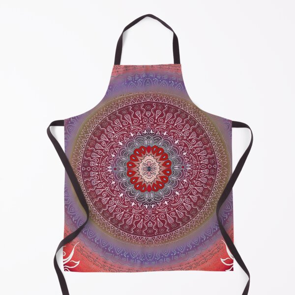 Artikelvorschau, Elemental Mandala - Feuer entworfen und verkauft von Karen Todman -Aroca Designs-.