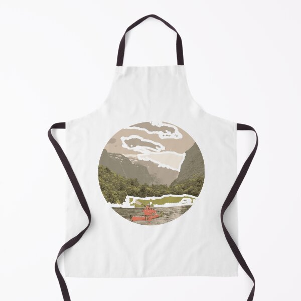 Item preview, Canoe in the Mountain Valley designed and sold by SystemLion.