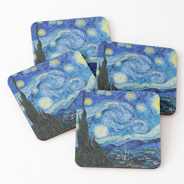 Item preview, The Starry Night - Vincent van Gogh designed and sold by leafsquare.