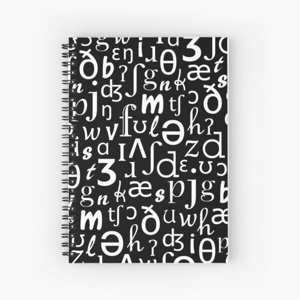 Artikel-Vorschau von Englische phonetische Klänge | Sprachwissenschaft (schwarz), designt und verkauft von gembers.