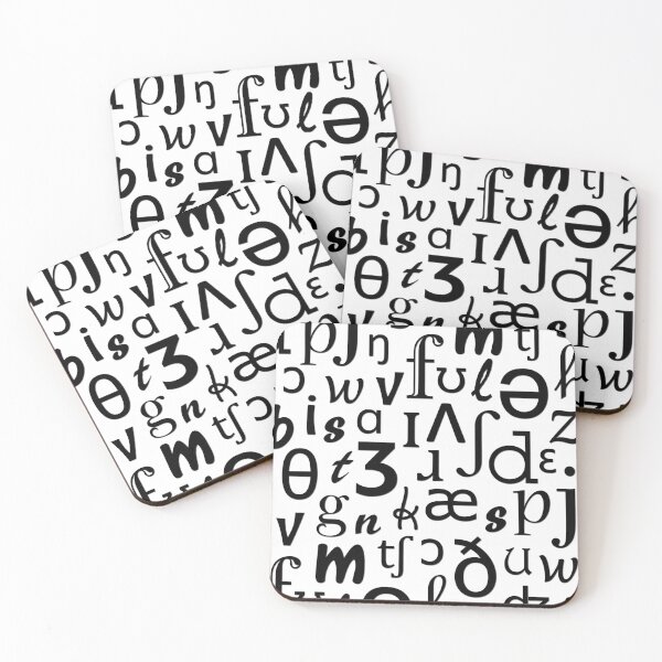Item preview, English Phonetic Sounds | Linguistics (White) designed and sold by gembers.