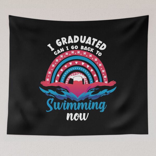 Item preview, Students 2022 I graduated can I go back to swimming now   designed and sold by Mac Store.