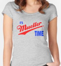 es ist mueller Zeit Tailliertes Rundhals-Shirt