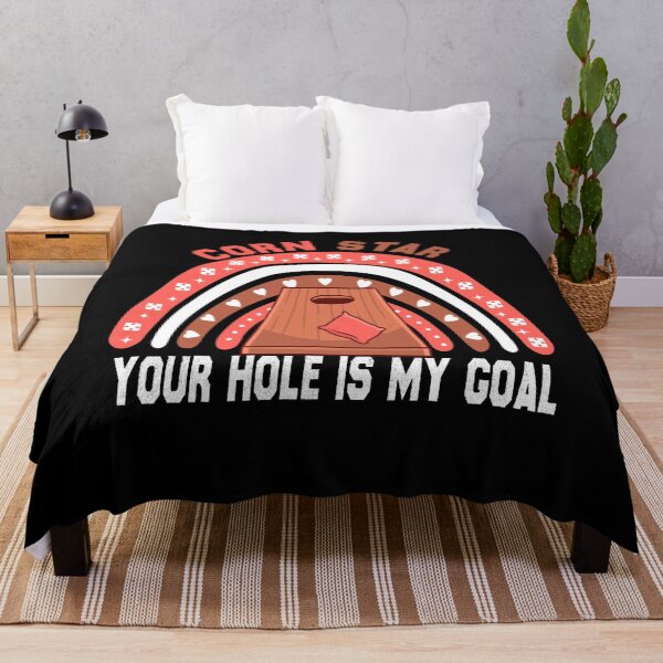 Item preview, fun games Team Cornhole Player Corn Star Your Hole Is My Goal designed and sold by Mac Store.