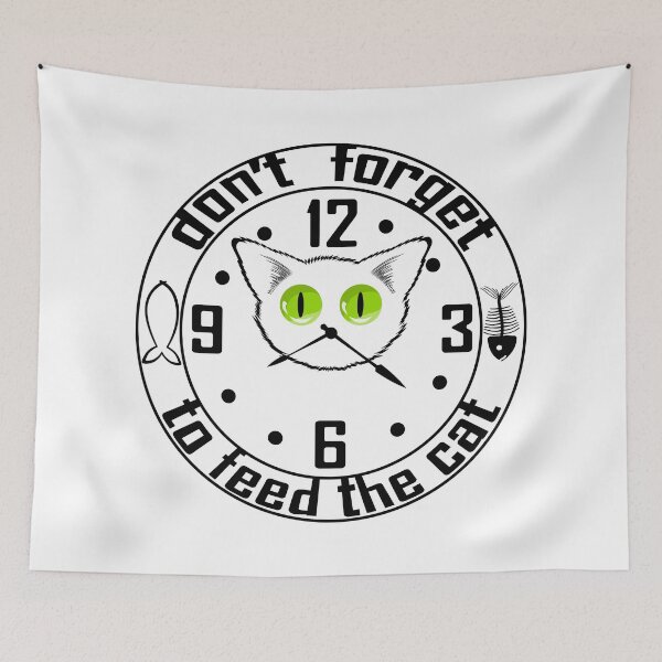 Item preview, Cat face clock  designed and sold by ReflectedCrafts.