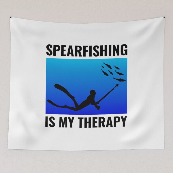 Item preview, Spearfishing Spearfisher Spearfisherman Fishing designed and sold by TastefulTees.