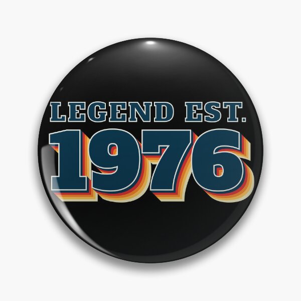 Item preview, Legend Established 1976 - Vintage Retro Birthday Design designed and sold by RaybenMedia.