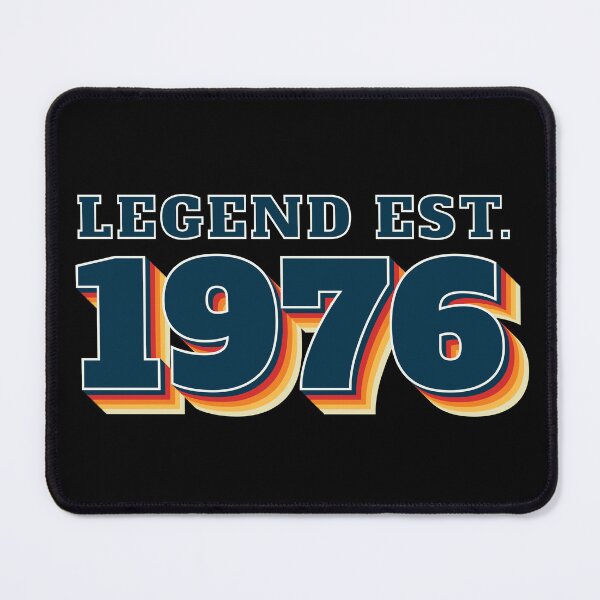 Item preview, Legend Established 1976 - Vintage Retro Birthday Design designed and sold by RaybenMedia.