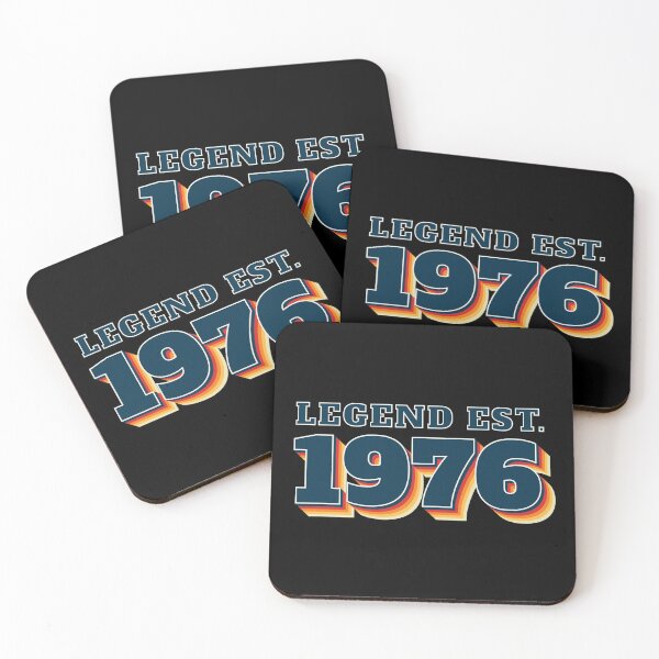Artikelvorschau, Legende gegründet 1976 - Vintage Retro Geburtstagsdesign entworfen und verkauft von RaybenMedia.