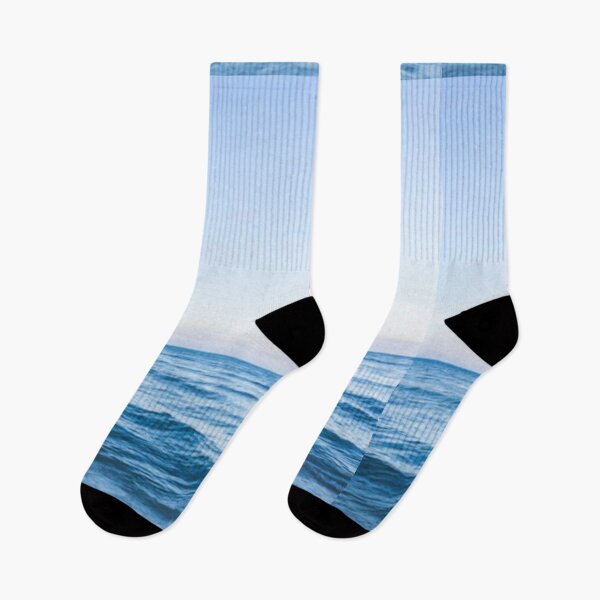 Item preview, Cute colourful blue sea or ocean and blue sky design designed and sold by BEAUTY ⭐⭐⭐⭐⭐.