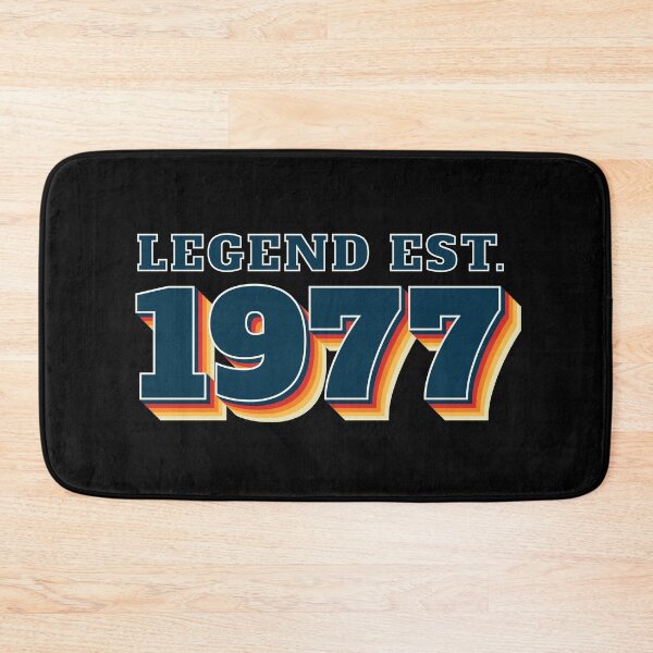 Artikelvorschau, Legende gegründet 1977 - Vintage Retro Geburtstagsdesign entworfen und verkauft von RaybenMedia.
