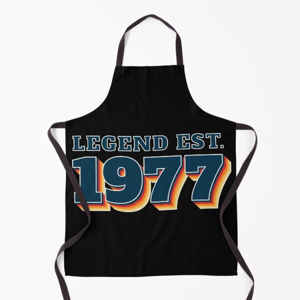 Artikelvorschau, Legende gegründet 1977 - Vintage Retro Geburtstagsdesign entworfen und verkauft von RaybenMedia.