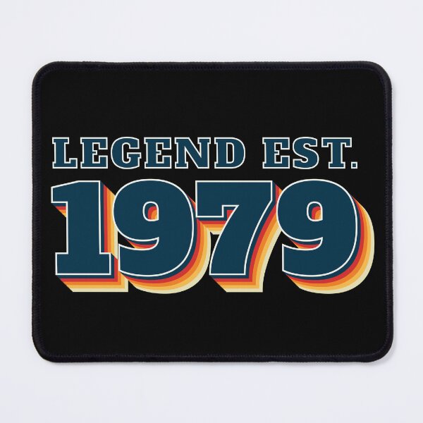 Item preview, Legend Established 1979 - Vintage Retro Birthday Design designed and sold by RaybenMedia.