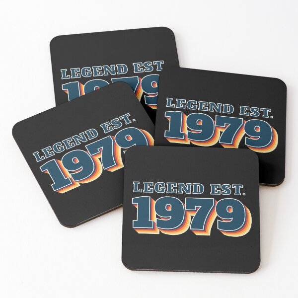 Artikelvorschau, Legende gegründet 1979 - Vintage Retro Geburtstagsdesign entworfen und verkauft von RaybenMedia.