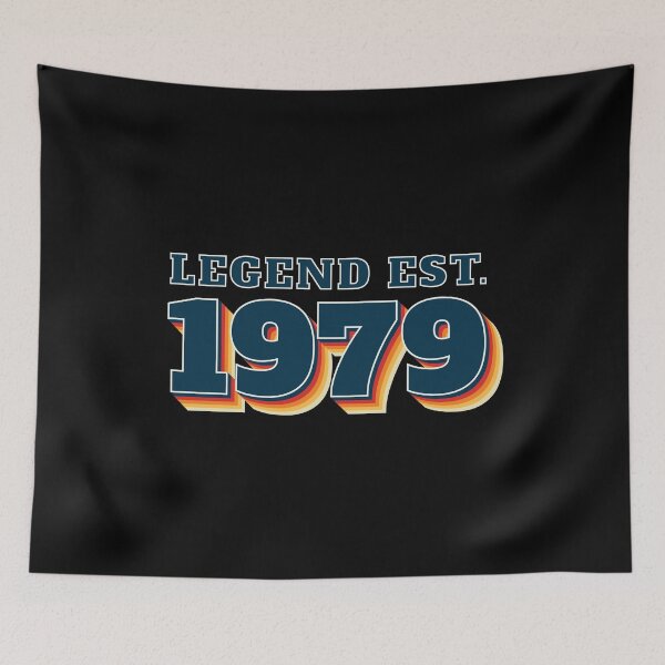 Artikelvorschau, Legende gegründet 1979 - Vintage Retro Geburtstagsdesign entworfen und verkauft von RaybenMedia.