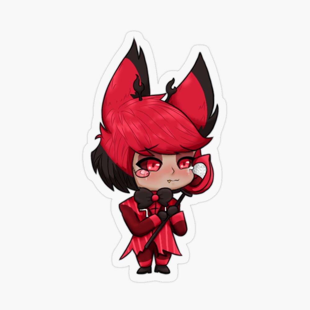 Hazbin Hotel Chibi Alastor the Radio Demon