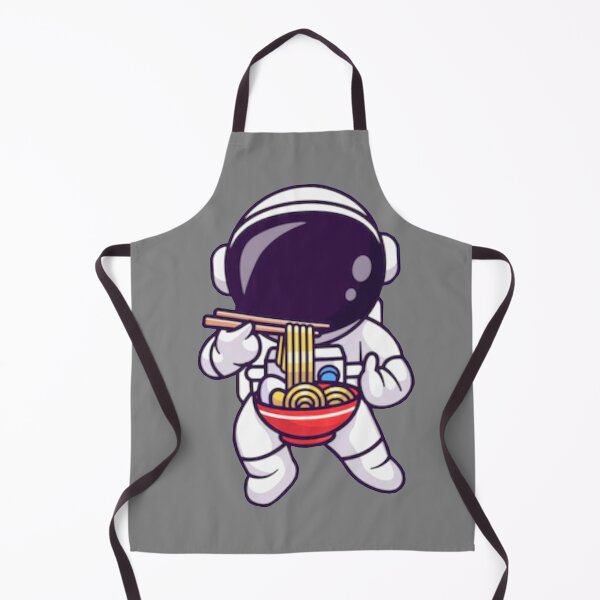 Item preview, Cute astronaut eating ramen noodles with chopstick design. designed and sold by BEAUTY ⭐⭐⭐⭐⭐.