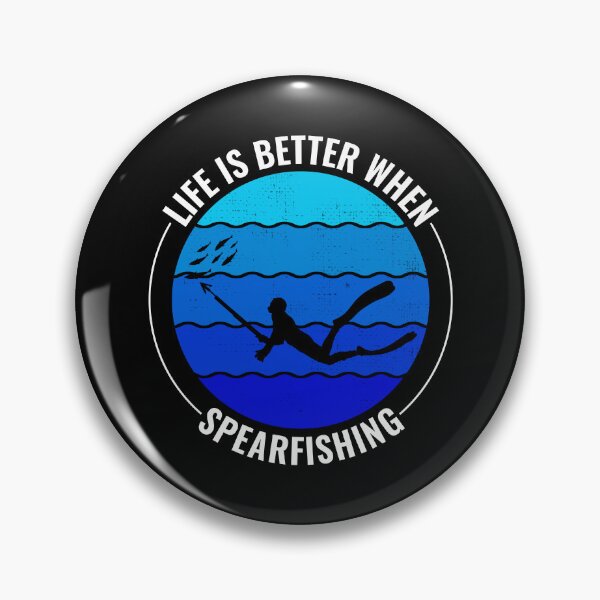 Item preview, Spearfishing Spearfisher Spearfisherman Fishing designed and sold by TastefulTees.
